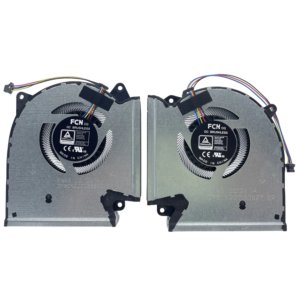 Buy QUETTERLEE Replacement New Laptop CPU GPU Cooling Fan For Gigabyte Aorus 15G 15P RX7G 2021 Aero 15 Oled Sa 17 Hdr Xa Rp75xa Rp77xa Rp77xd 17g Yc - View #10