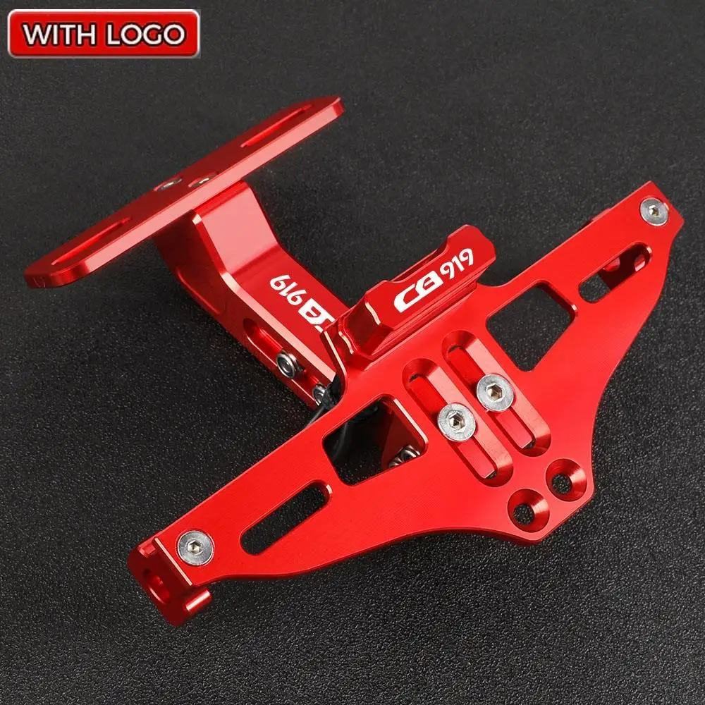 

For HONDA CB919 CB 919 hornet 2002 2003 2004 - 2007 Motorcycle Rear Adjustable License Plate Mount Holder Turn Signal Lights