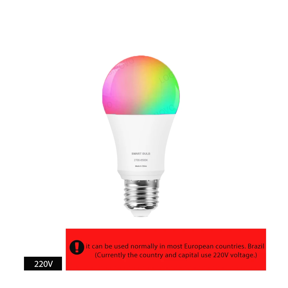 Bombillas Inteligentes Alexa, Bombilla Inteligente E27, Con Cambio