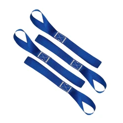 Enhanced Heavy - Duty Tie Down Straps (Blue - 4Pcs)
