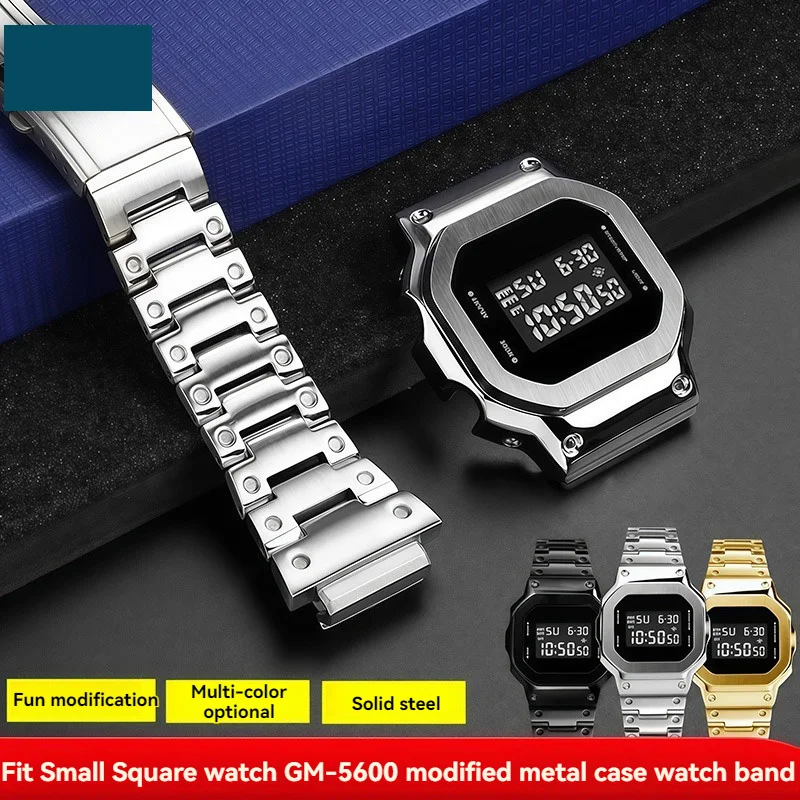 Metal Bezel Stainless Steel Watchband
