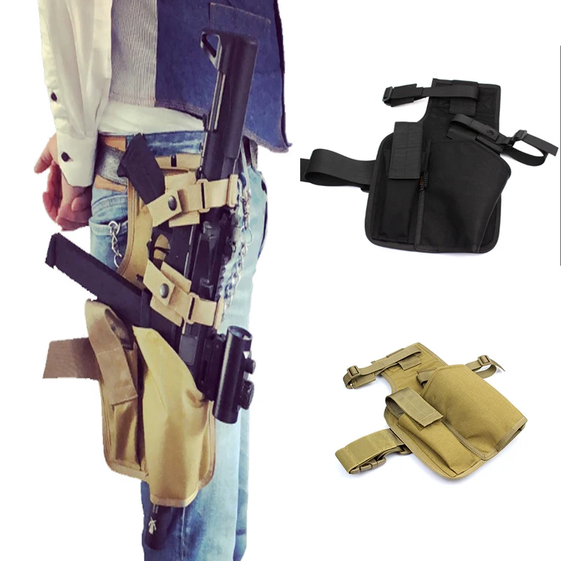 〈美品〉米軍 実物 EAGLE MP7 ショルダー ホルスター&マグポーチ 米軍 実物 EAGLE MP7 ショルダー ホルスター&マグポーチ 米軍