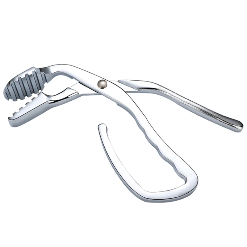 

Stainless Steel BBQ Grill Grate Lifter Bowl Picker Pot Anti-Hot 667A