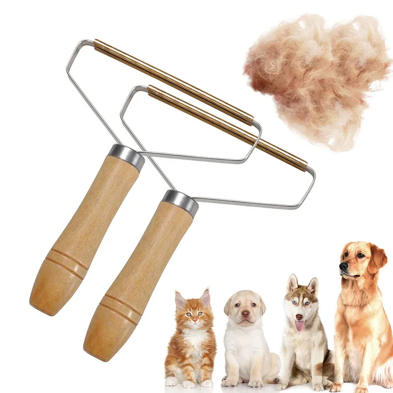 Lint Remover For Clothing Animal Hair Removal Pet Brush Metal Head