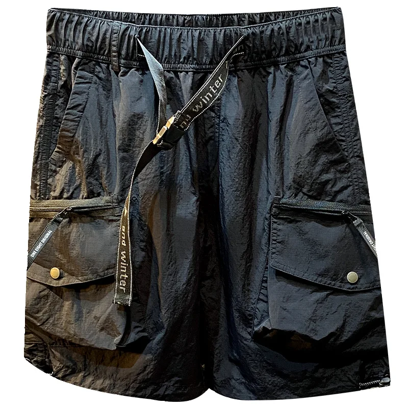 

Casual Cargo Shorts Men's Summer Thin Straight Loose Outdoor Cool Japanese Style Fashion Brand Sports Fifth Pants
