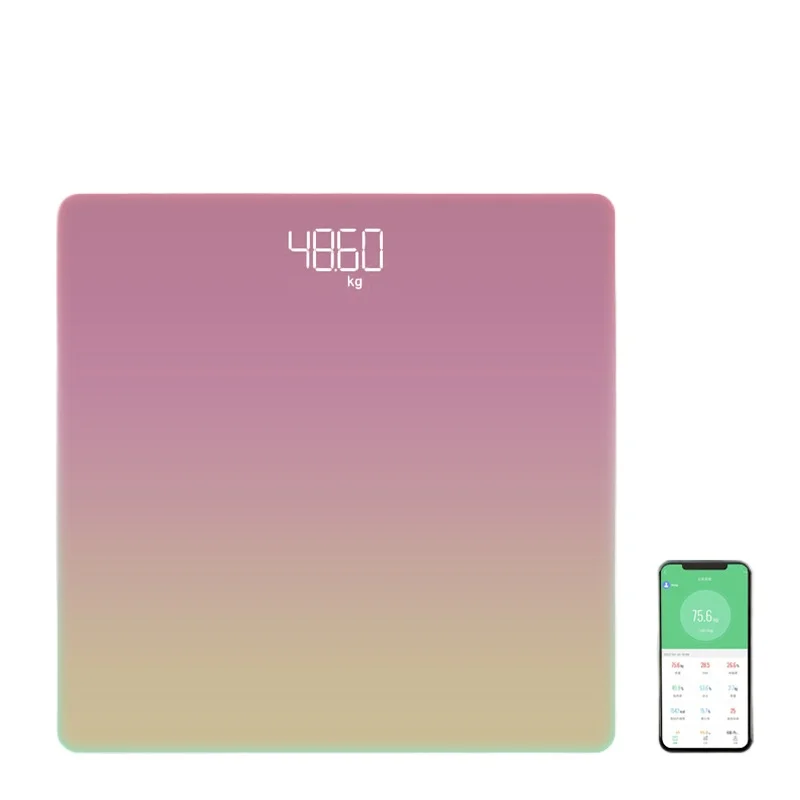 Home Gradient Weight Scale Smart Bluetooth Electronic Scale Healthy Body Fat Scale Professional Body Scale Essential for Fitness 5