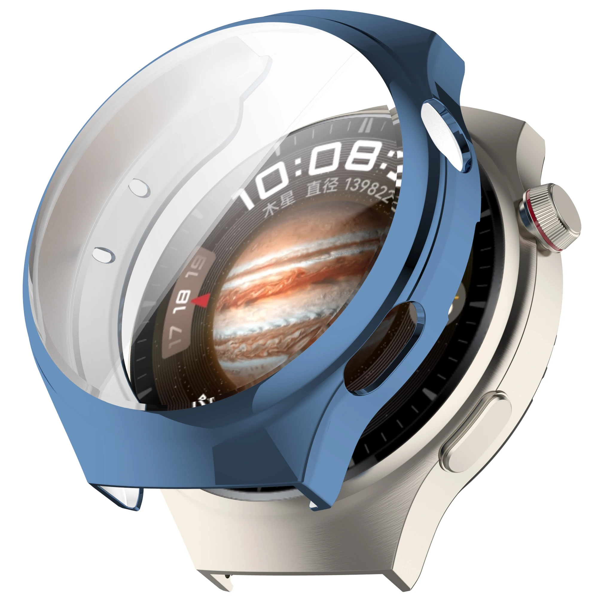 Enhanced TPU Protective Shell Case for Huawei Watch 4 Pro – Full Coverage Bumper Accessory