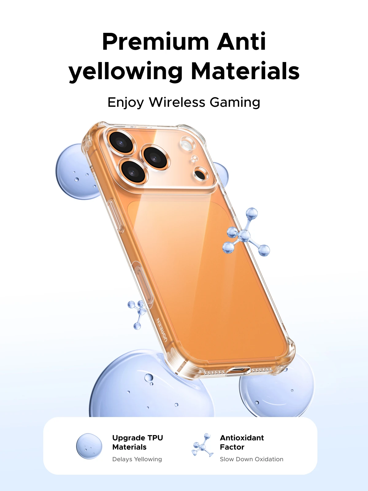 Shockproof Transparent Airbags Case - UGREEN Protective Cover