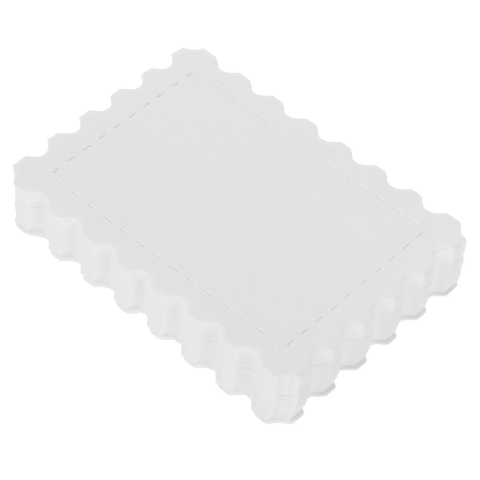 25Pcs DIY Crafting Scrapbooking 카드 제작을위한 두꺼운 빈 수채화 종이 카드 포스트 스탬프 아트 프로젝트 화이트
