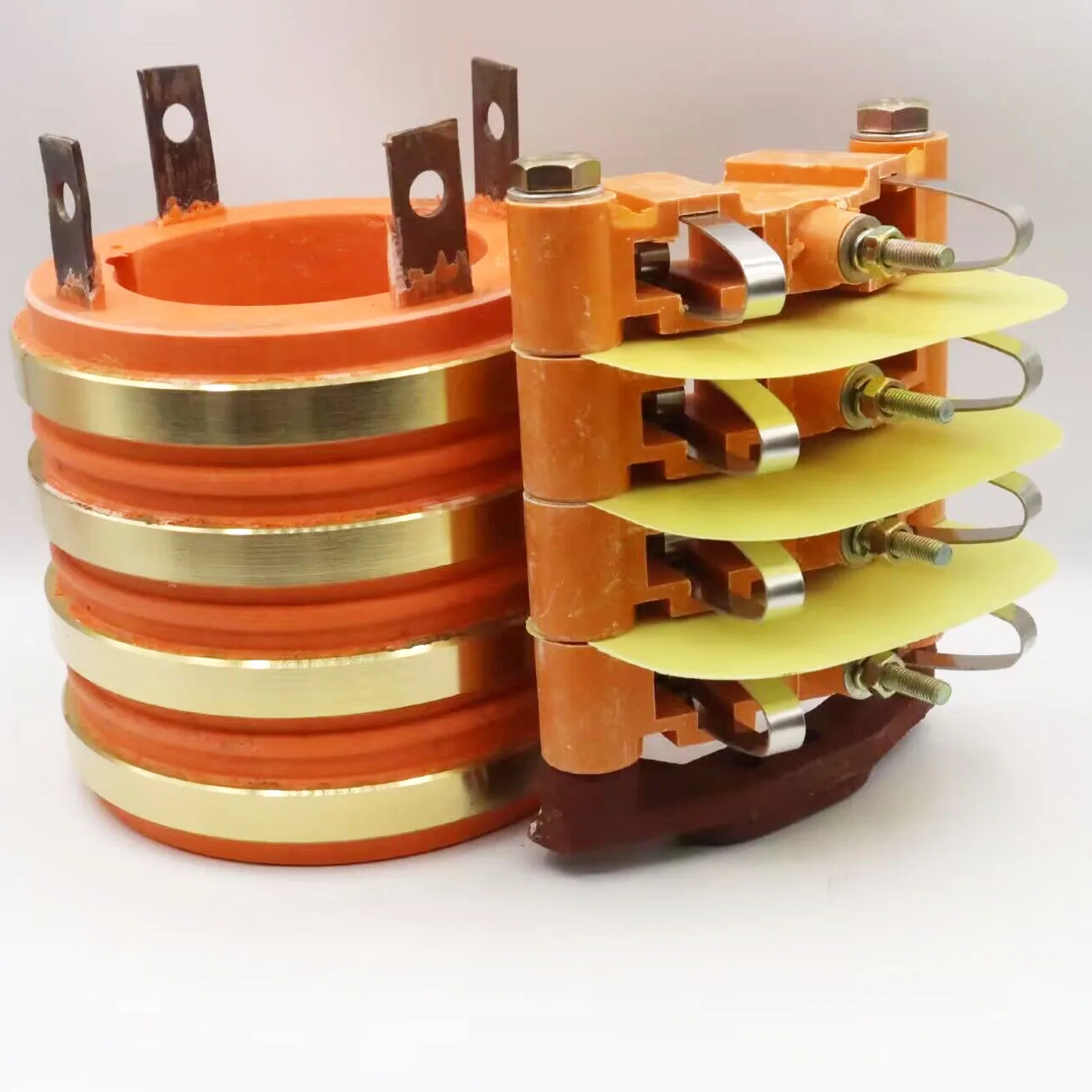 Anello Di Contatto Conduttivo A 4 Vie Diametro Interno 50 60 65 70 75 Diametro Esterno 120 High 109 Keyway 12 Assembly