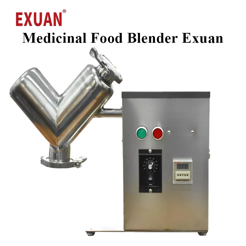 

VH-2 2L Small V-shaped Powder Mixer Laboratory Ceramic Powder Mixer Raw Material Mixer Dry Powder Mixer