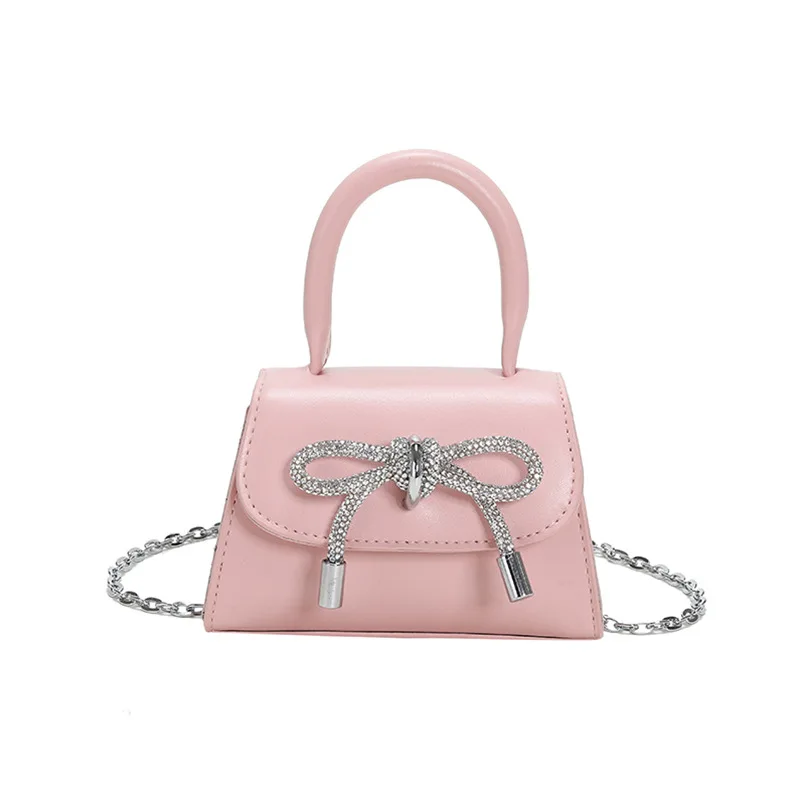 Bag Bow Shoulder Tie New Handheld Small Popular Chain Crossbody Casual Handbag For Woman High-Quality Messenger Versatile Luxury