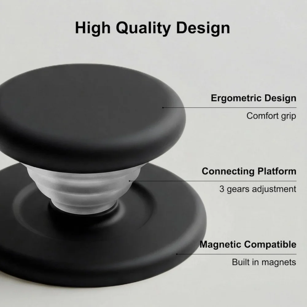 Magnetic Collapsible Expandable Phone Grip Stand Holder