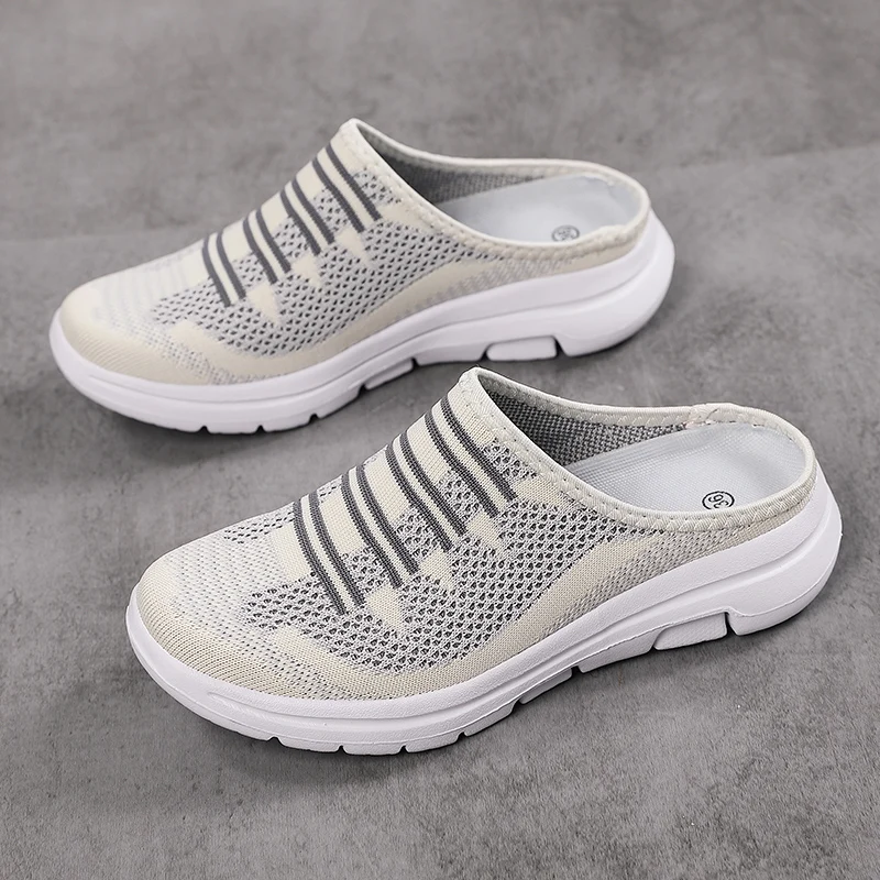 YISHEN Women Slippers Mesh Sandals Women's Shoes Zapatillas De Mujer Lightweight Wedges Slippers Slides For Ladies New Arrival