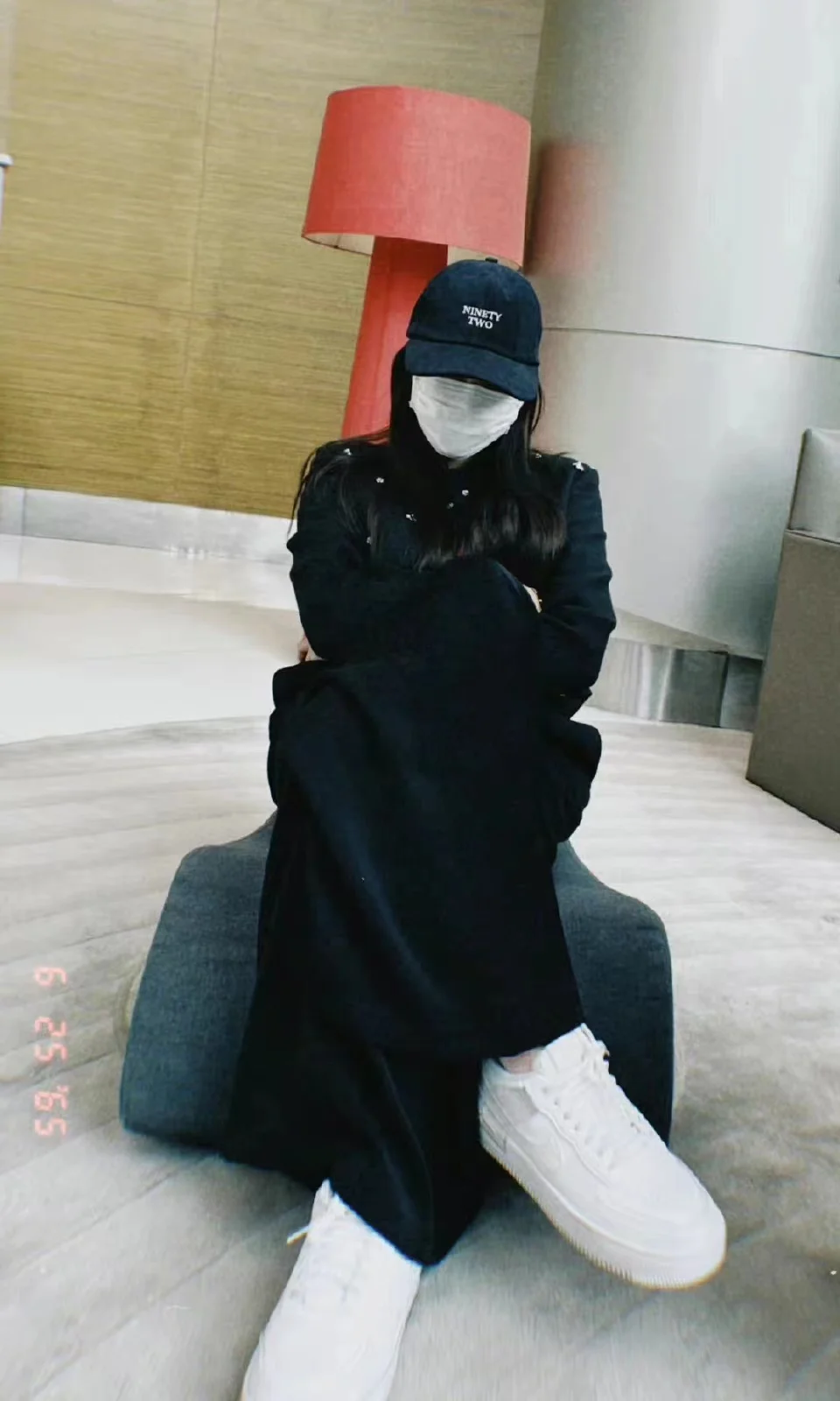 Freen Same Letter Ninety Two Hat Embroidered Cotton Pure