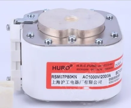 

Fuses: HURO RSM07P80KN 1000V 2000A BC100KA aR