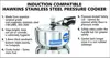 B60 Pressure Cooker, 3 L, Stainless Steel, Silver 3