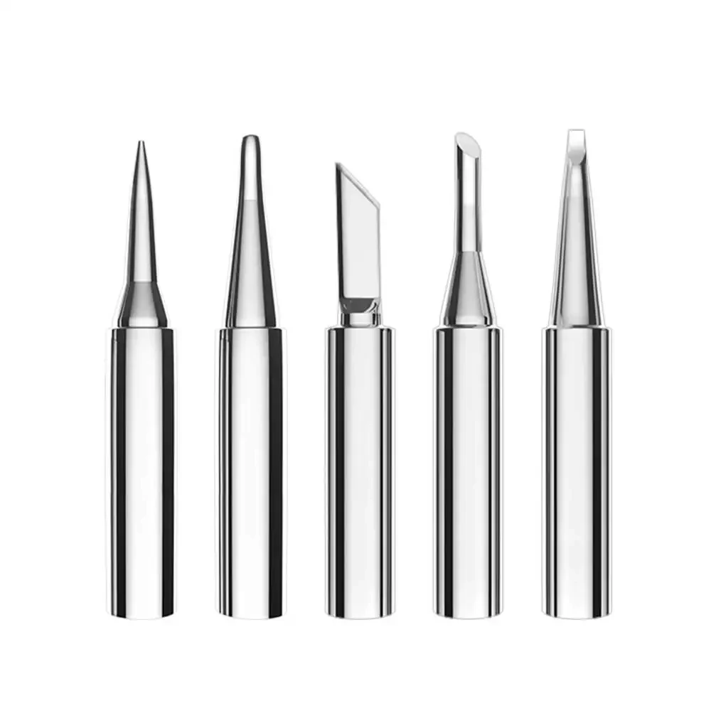 5-Piece Pure Copper Soldering Iron Tip Set