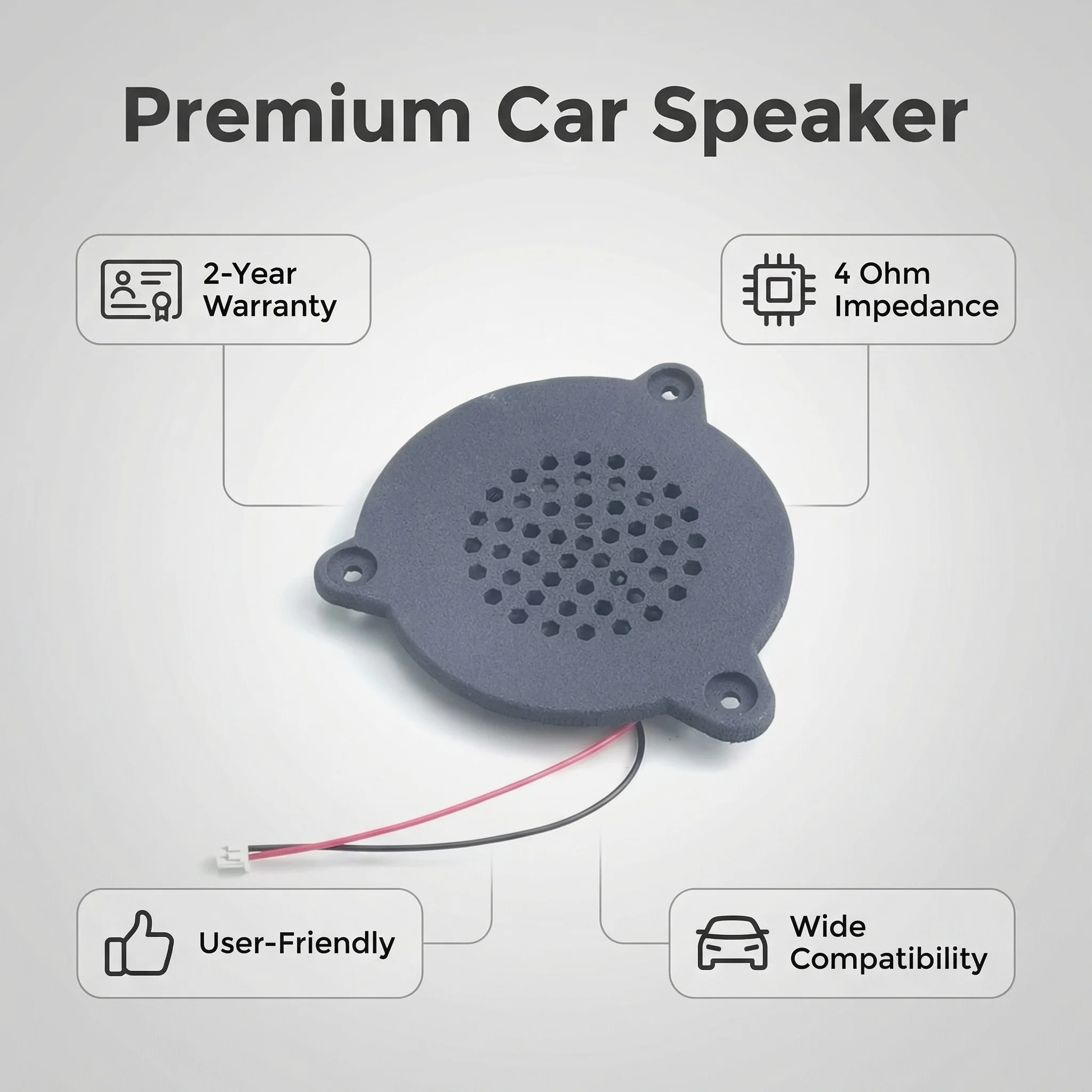 Mini altavoz SEP‑SPEAKER21 para el panel de instrumentos de Mercedes-Benz, reemplazo del Virtual Cockpit de VW 1