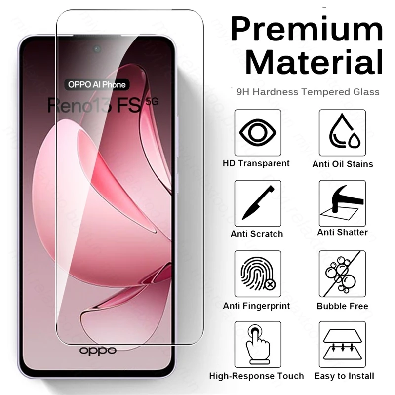 4-in-1 Clear Crystal Glass Screen Protector and Camera Lens Shield