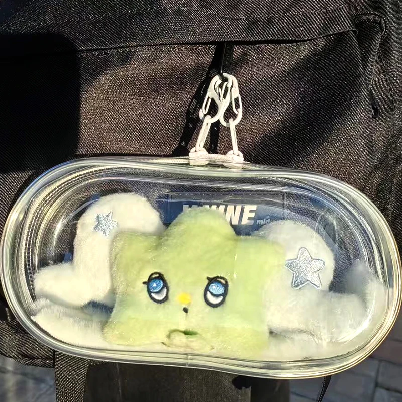 NCTWISH ユウシ ポシェット Clear Doll Pouch NCT Wish Popchu Wichu star Pendant 18CM