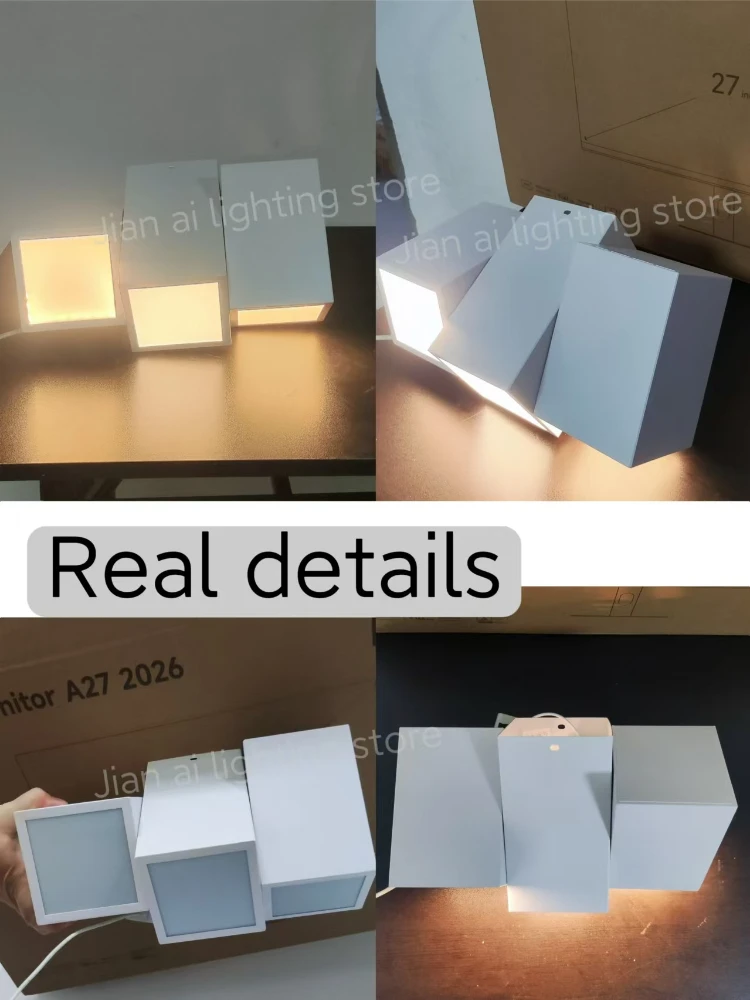 Lampada da parete per lettura sul comodino della camera da letto italiana Moderna semplice con interruttore Lampada da parete per sfondo del soggiorno Faretto rotante creativo - immagine 5