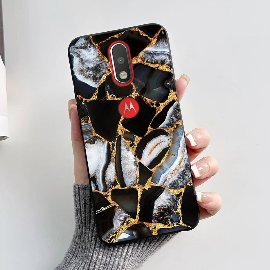 Marble Silicone Soft TPU Protective Phone Case