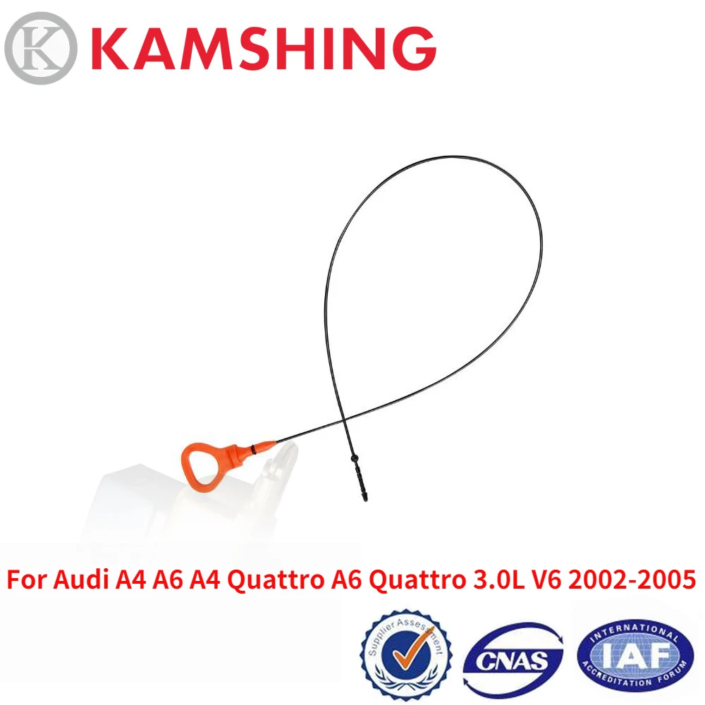CAPQX 06C115611K For Audi A4 A6 A4 Quattro A6 Quattro 3.0L V6 2002 2003 2004 2005 Motor Measure Tool Engine Oil Fluid Dipstick