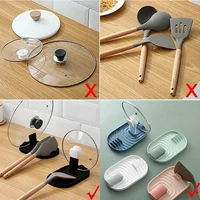 1PC Lid Holder Pot Lid Stand Kitchen Organizer Adjustable Space Saving Lid Rack for Kitchen Cabinet Stove Top Kitchen Tools 2