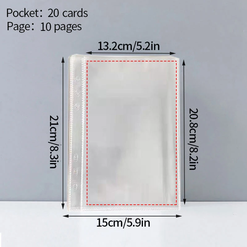 Kpop Photocard Binder Album - Heart Design Stationery & Birthday Gift