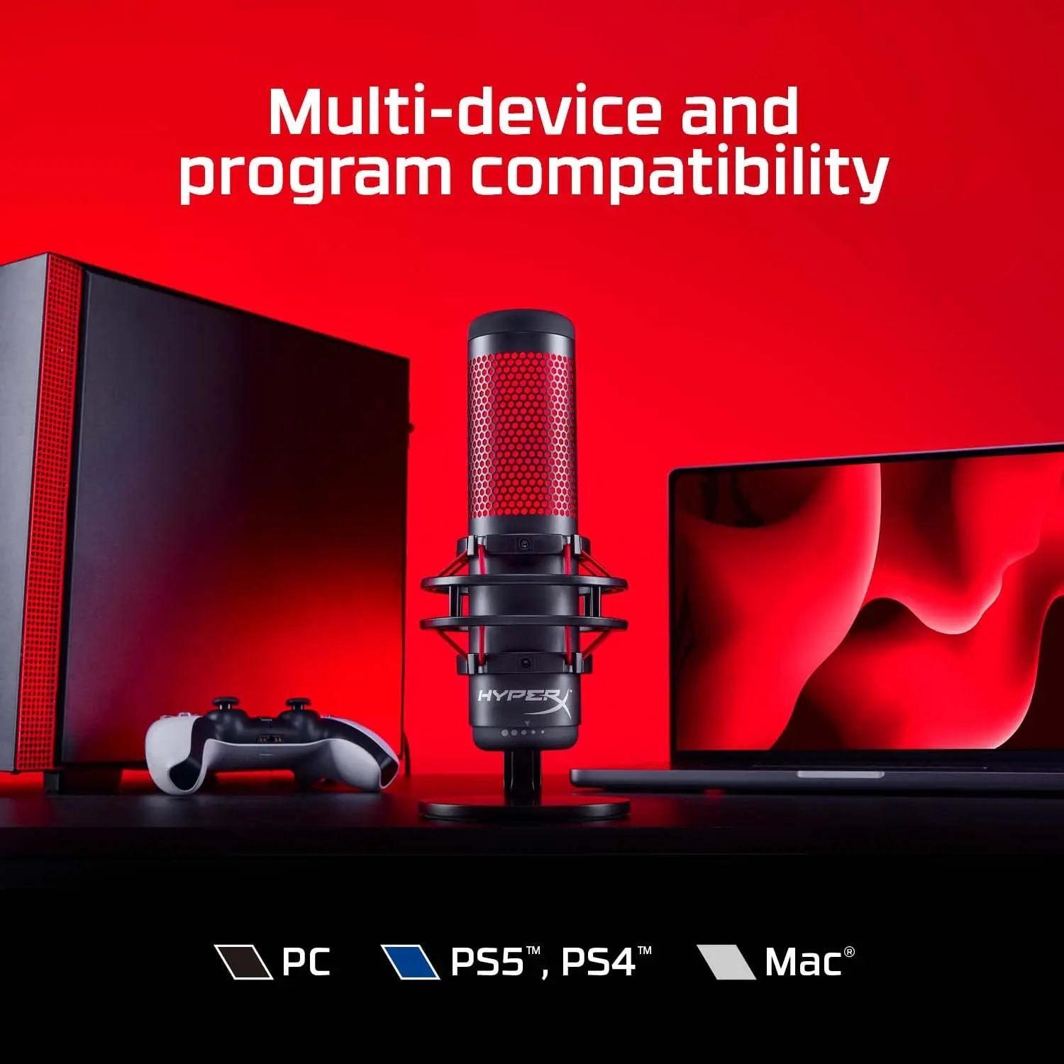 HyperX Quadcast S - Good looking, great sounding microphone