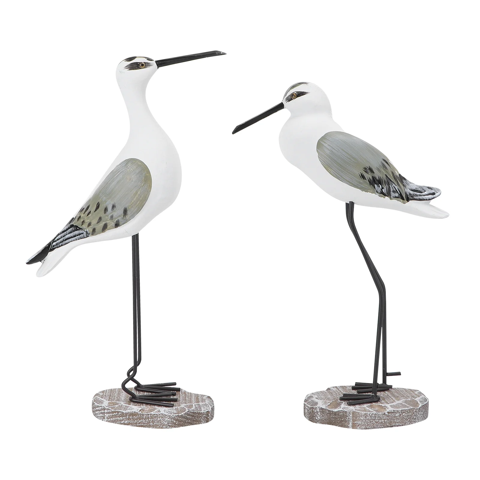 

Bird Craft Lifelike Seagull Statue Bird Adornment Seagull Wood Bird Craft Ornament Lifelike Seagull Home Decor Desktop Sculpture