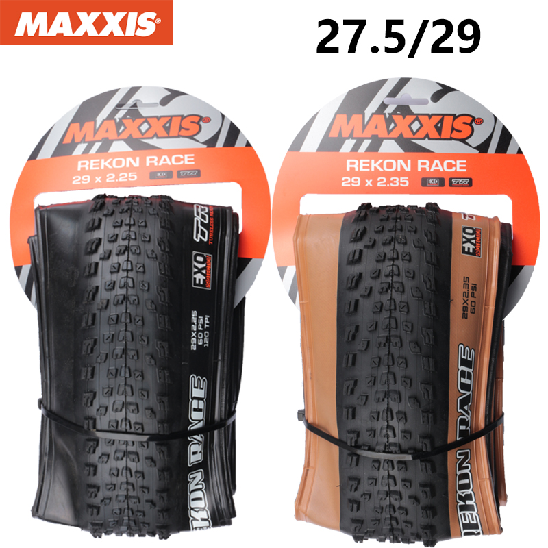 MAXXIS REKON RACE Original Mountain  Bicycle Tyre 29x2.25 29x2.35 29x2.4 Foldable Anti Puncture Tubeless XC Off-road Bike Tires