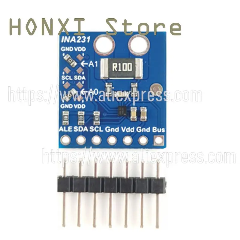 

1PCS INA231 module voltage current power monitor alarm features high measuring bidirectional I2C