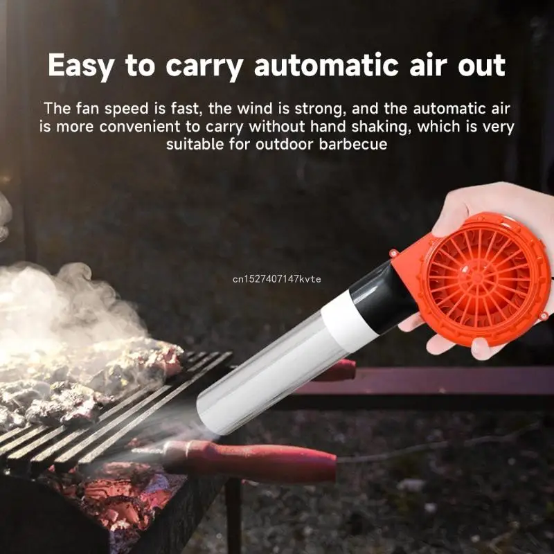 BBQ Fan USB Powered BBQ Blower for Charcoal Camping