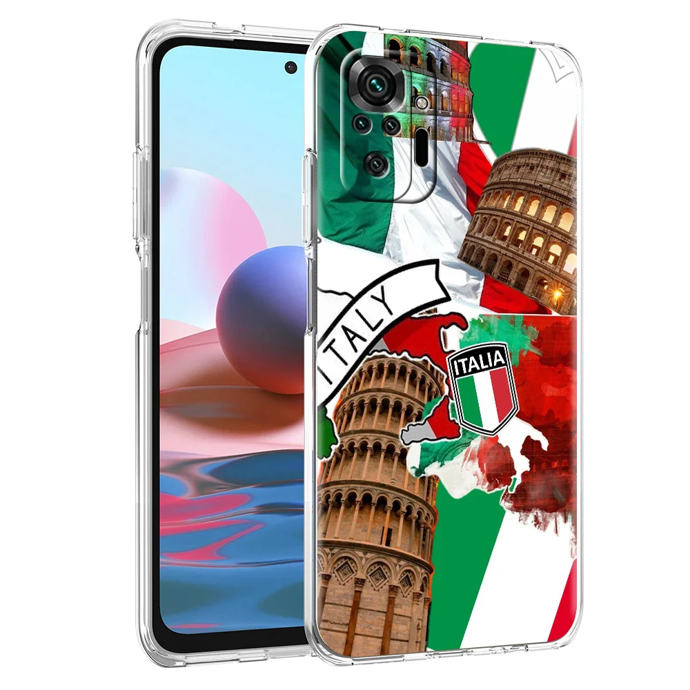 Italian Flag Soft TPU Phone Case