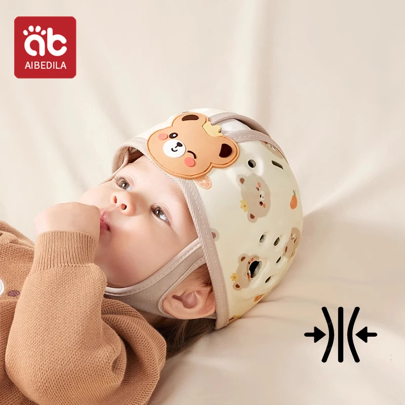 AIBEDILA Anti-Fall Baby Hat Safety Pillows for Head Protection Infant Helmet Learn To Walk Toddler Kids Play Cycling Hats 5