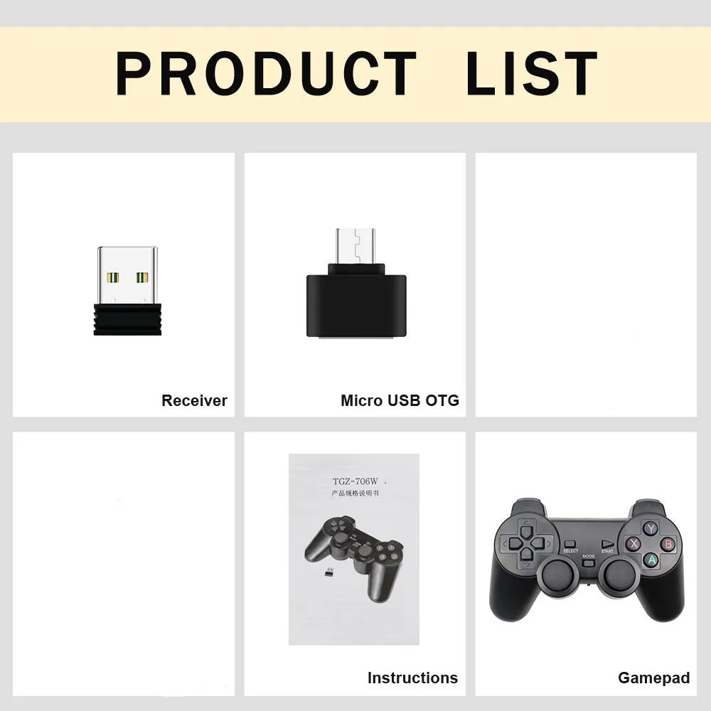 2.4G   Gamepad Ʈѷ PS3   ̵ ȭ ̽ƽ   ̵ TV  PC ̽ƽ
