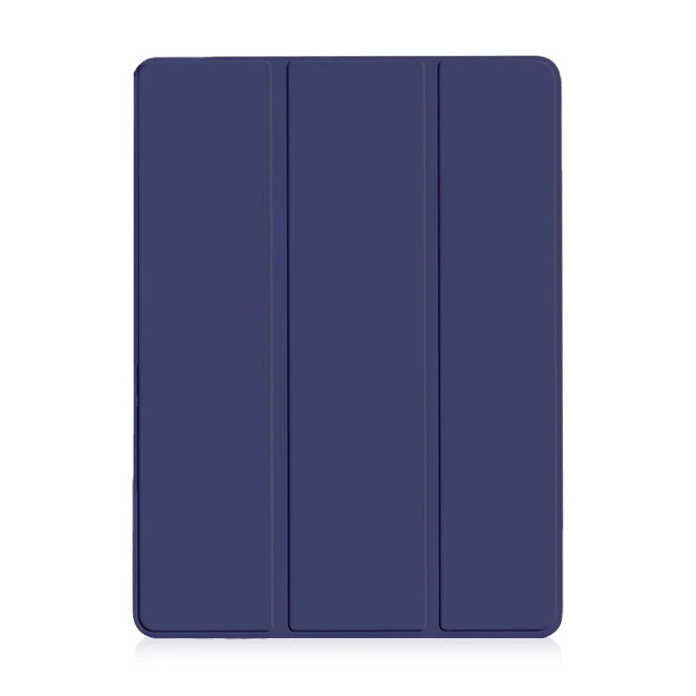 Premium Slim Tri-Folding Stand Tablet Cover with Soft TPU Back