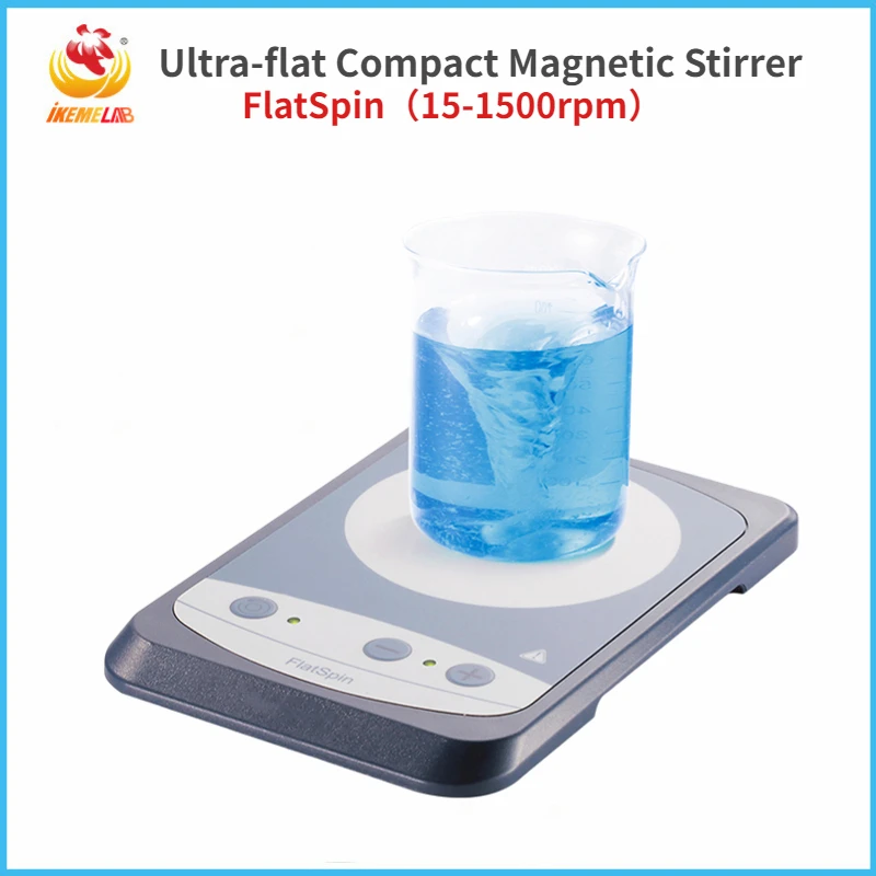 

IKEME Magnetic Stirrer Hot Plate Max Stirring 0.8L Speed 15-1500rpm Magnetic Mixer with Stir Bar Laboratory Heating Equipment