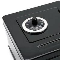 N84R-Piggy Bank Cash Coin Box ATM Bank Electronic Coin Piggy Bank With Password Coin Box,Storage Box 2