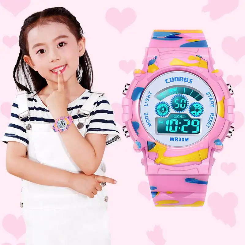Kids Sports Military Digital Watch 2
