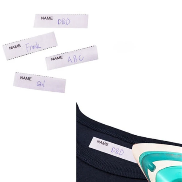 Clothing organization made easy with Name Labels Dacron Clothing Label Garment Tags with Pen