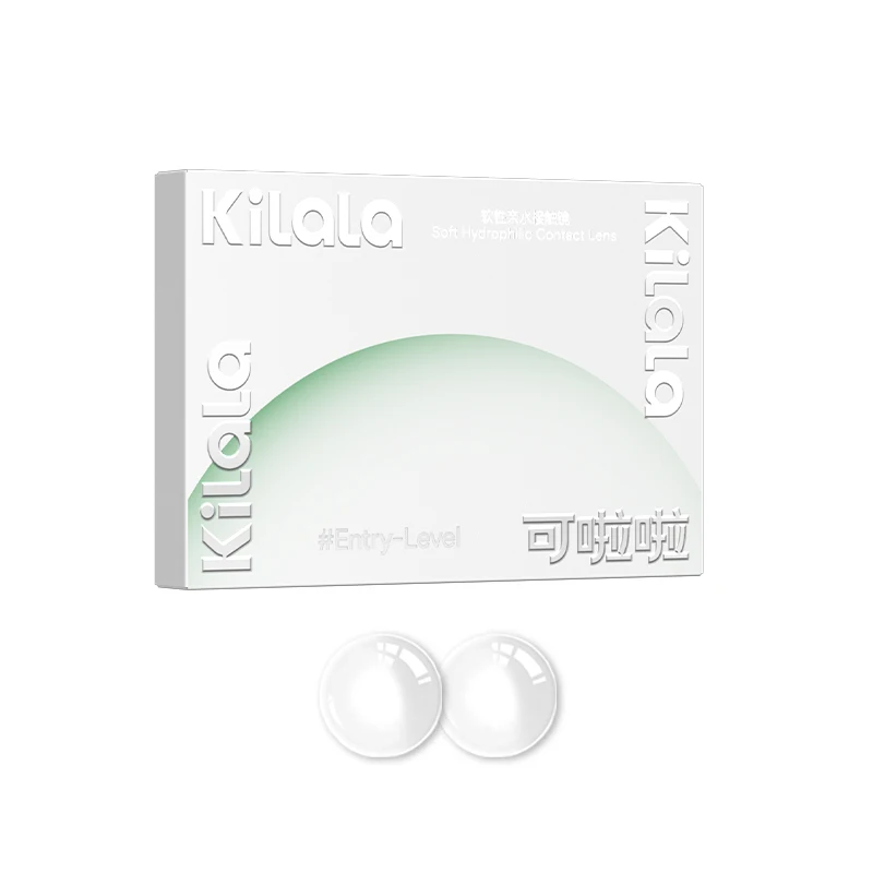 

Kilala Contact Lenses 30Pcs/1Day, Daily Disposable Lens with Diopters For -0.1D to -10D And BC 8.7, High Water Content of 55%