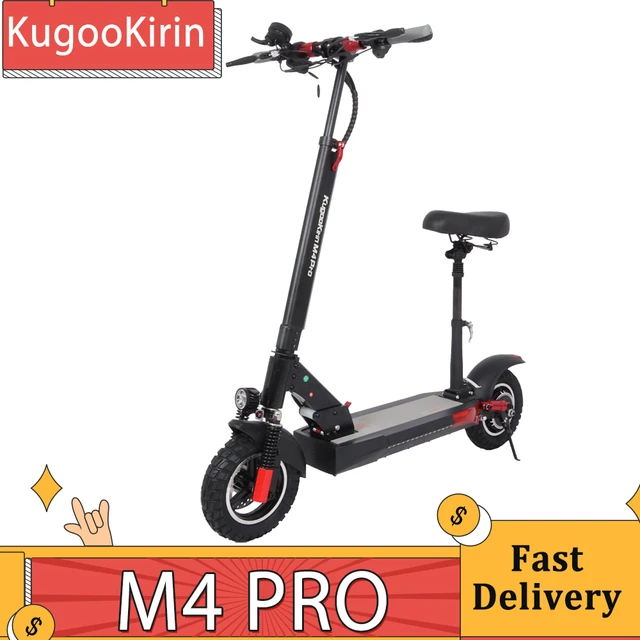 Kugoo Scooter électrique 500w Moteur Tout-terrain 10 pouces Pneus Batterie  18ah