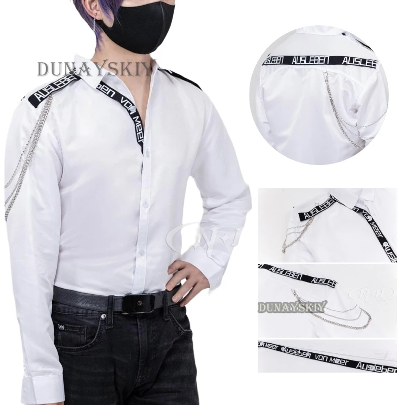 Anime Game Love And Deepspace Xavier Rafayel Cosplay Qiyu Rafayel Sweater Cosplay Wig Lenese Women Men Halloween Cosplay Suit 38 Anime Game Love And Deepspace Xavier Rafayel Cosplay Qiyu Rafayel Sweater Cosplay Wig Lenese Women Men Halloween Cosplay Suit 27