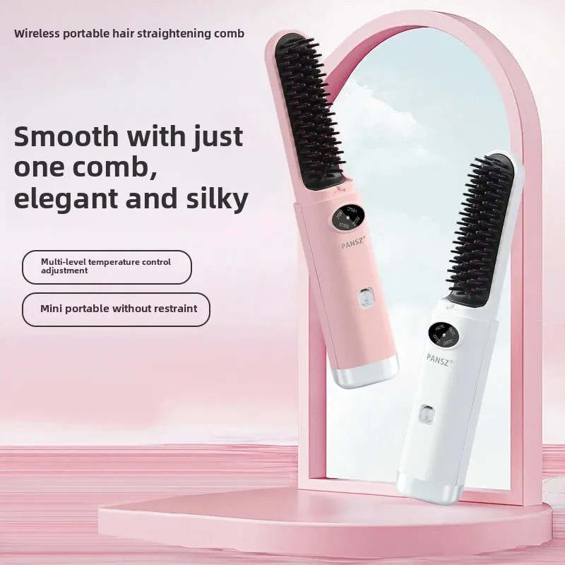 New Cross-Border Direct Hair Comb Negative Ion Hair Protector Constant Temperature Clamp Private Model Direct Device
