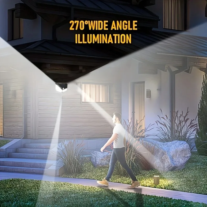 outdoor led solar light motion sensor outdoor wall sconce   led lights 4 side lights wall sconce solar flood lights for exterior walls decks patios garages patios gardens 7