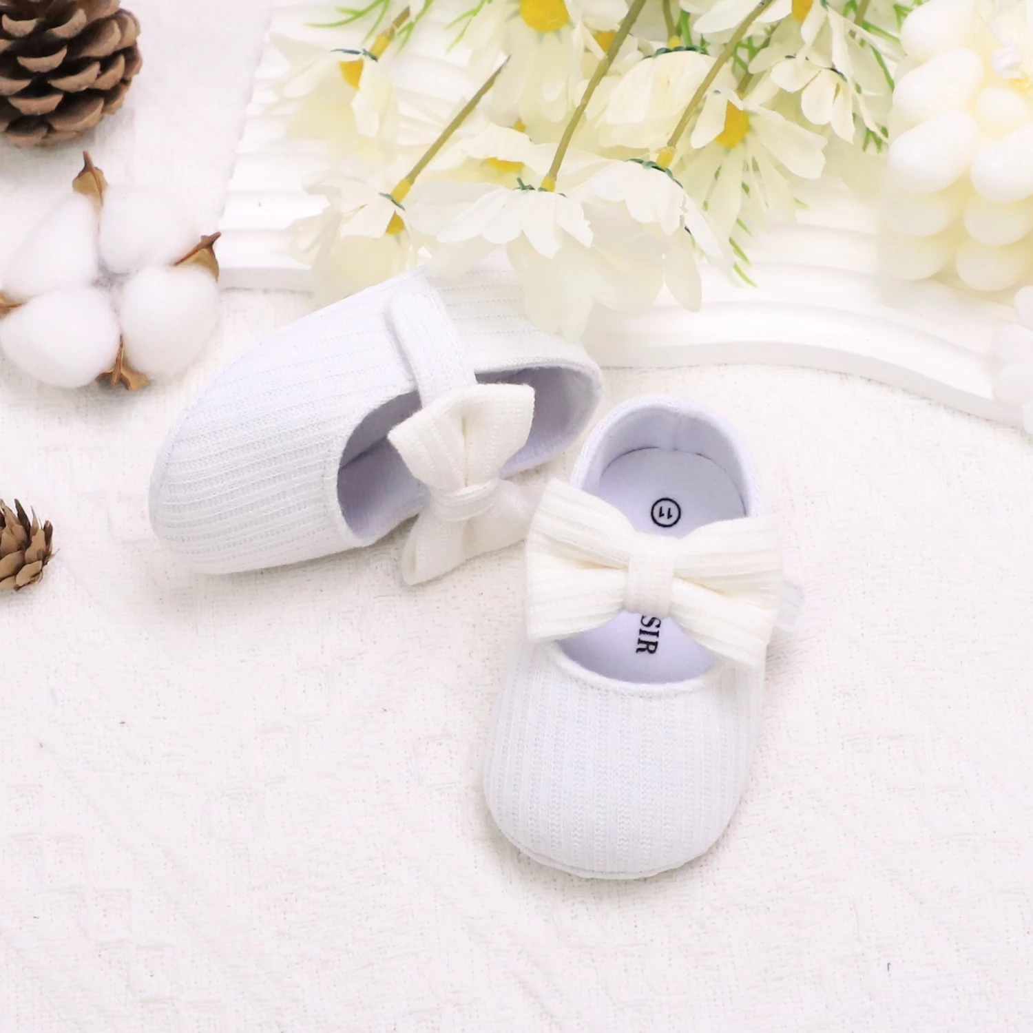 Adorable Bowknot Mary Jane Shoes For Baby Girls - Lightweight, Non-Slip & Soft Flat Sole For Indoor/Outdoor Walking All Year Rou 5
