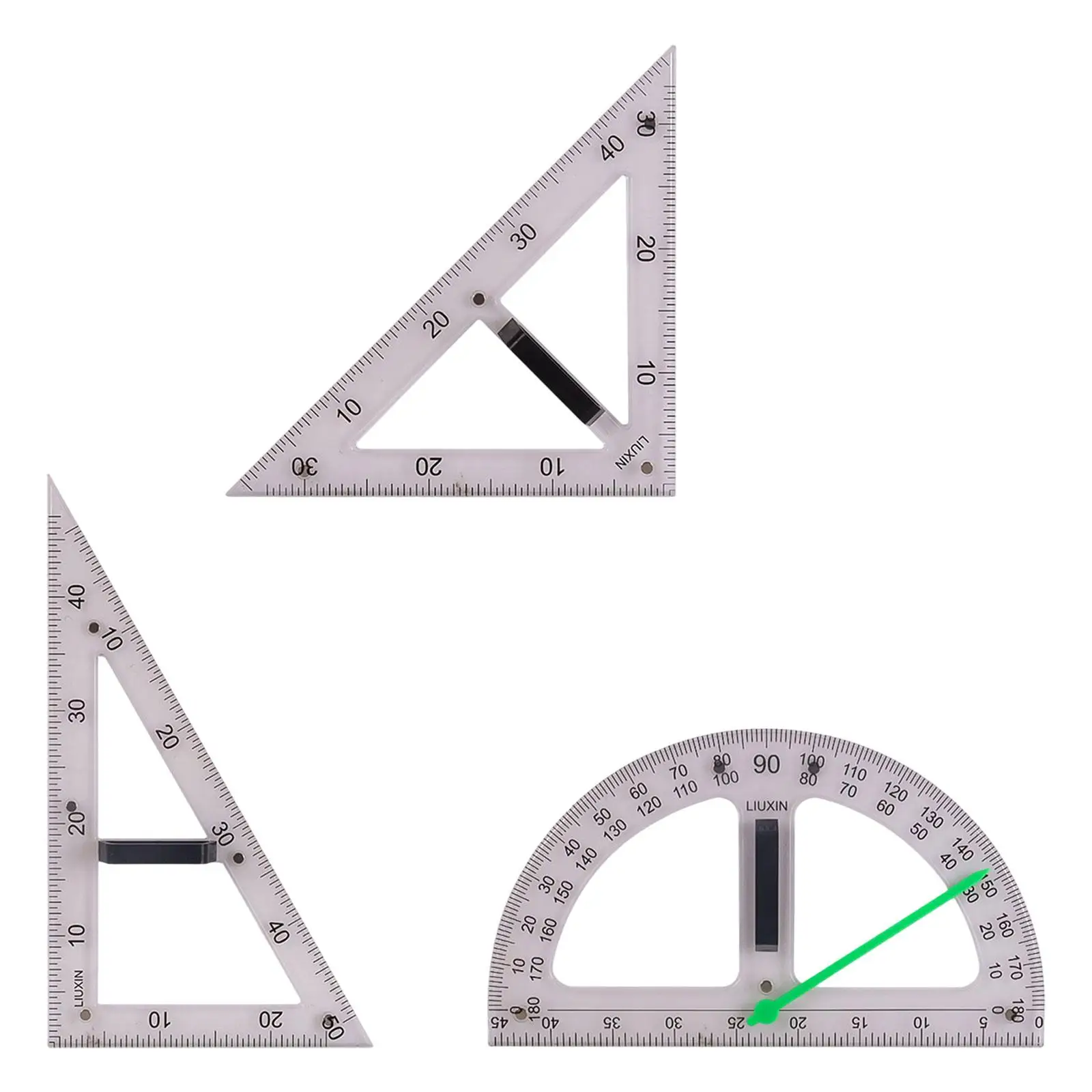Large Math Geometry Ruler School Stationery for Blackboard Whiteboard Office
